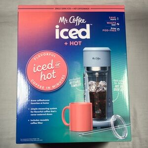 NEW Mr. Coffee Iced + Hot Coffee Maker